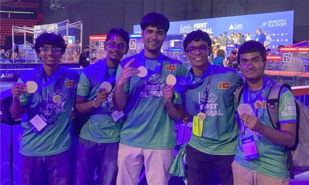 Team Sri Lanka Wins Gold in Robotics Olympiad