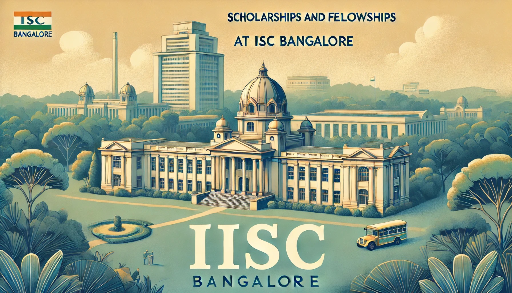 Scholarships and Fellowships at IISc Bangalore