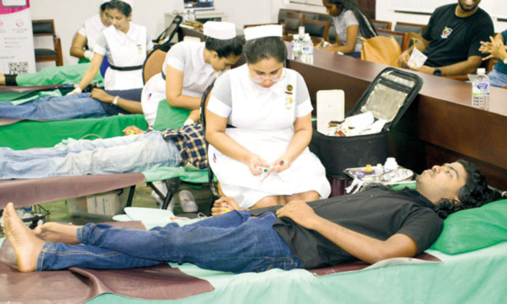 Helping Hearts 2024: AIESEC in USJ Leads a Life-Saving Blood Donation Campaign