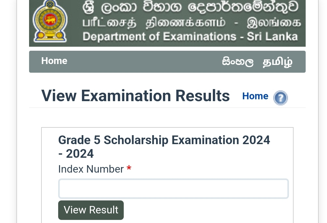 Grade 5 Scholarship Exam Results 2024 – doenets.lk