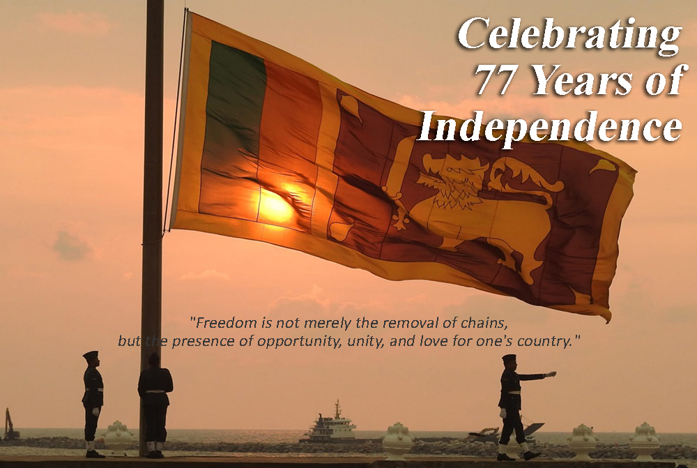 Celebrating the 77th Sri Lankan Independence Day: A Journey of Struggle and Triumph